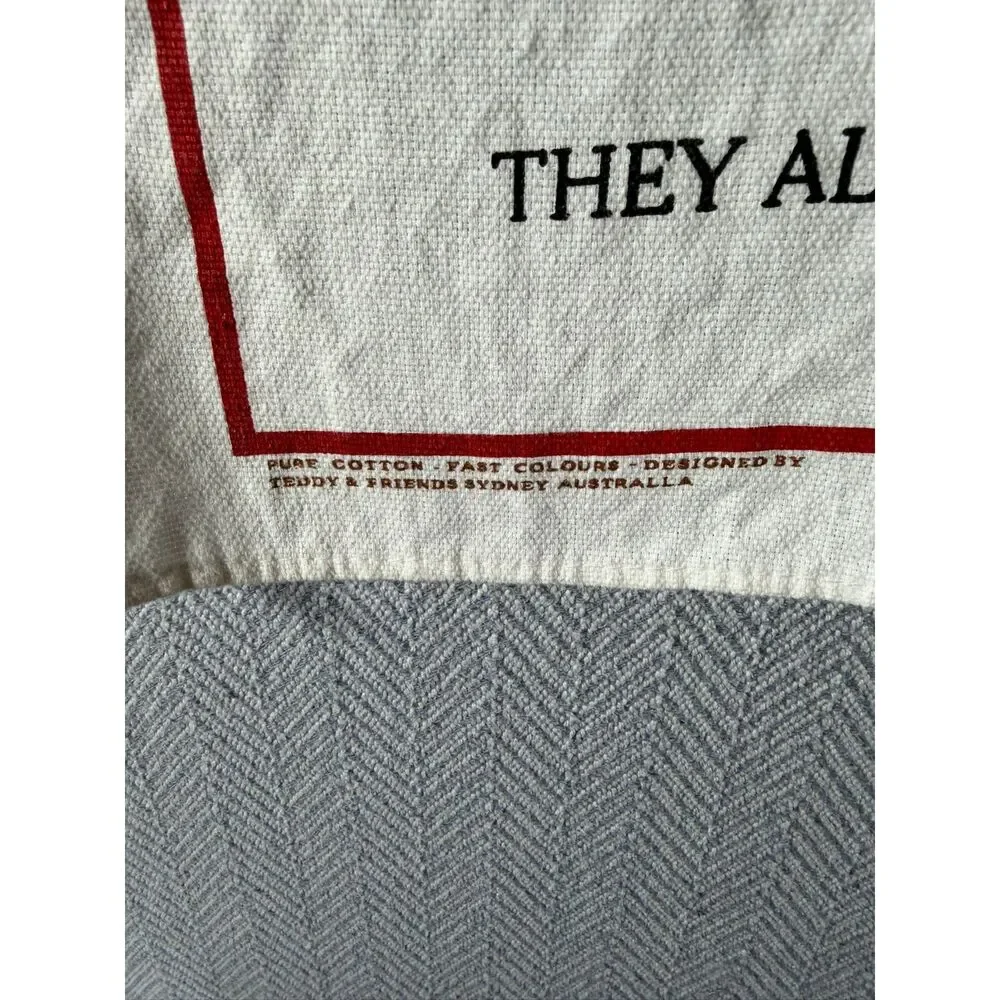 Vintage Teddy Bear Tea Towel